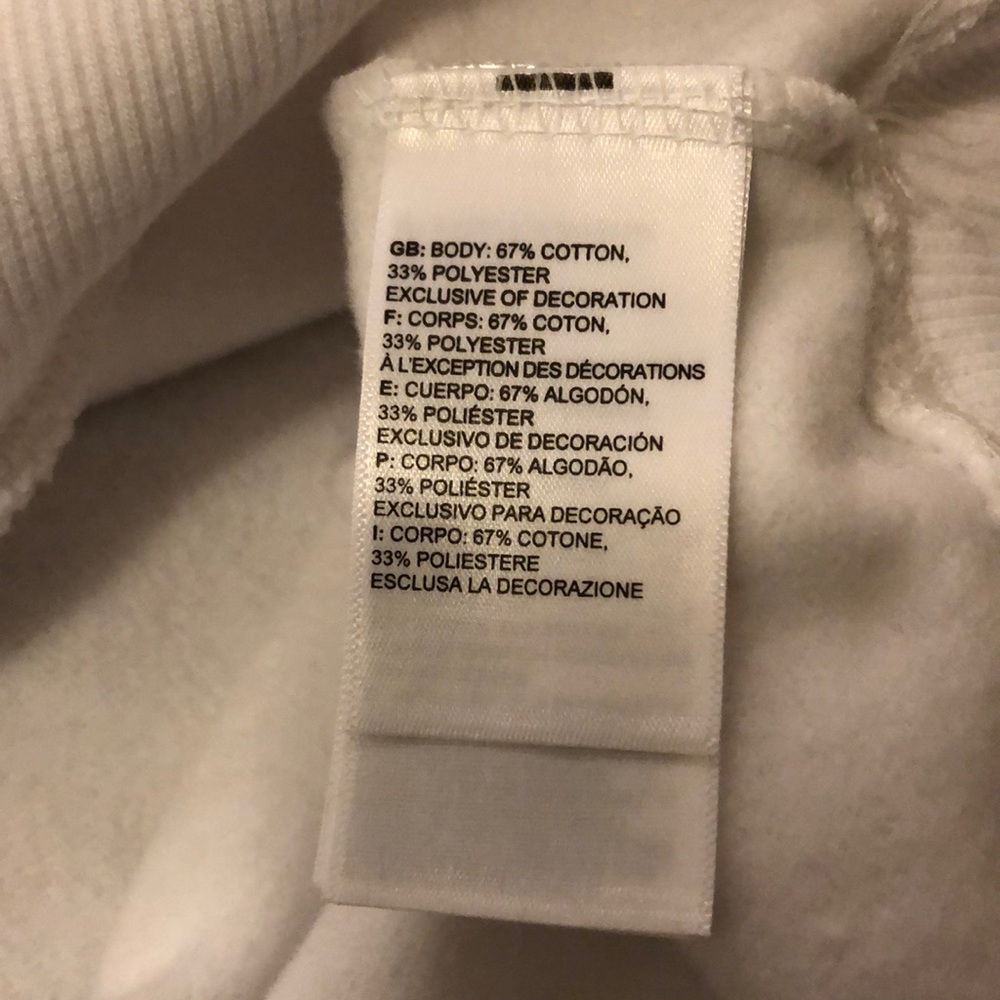 NWT The North Face Box Pullover Hoodie White New L - Picture 5 of 5